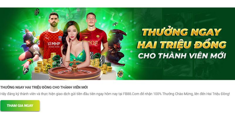 Khám phá khuyến mãi FB88 ngay bây giờ cho tân thủ